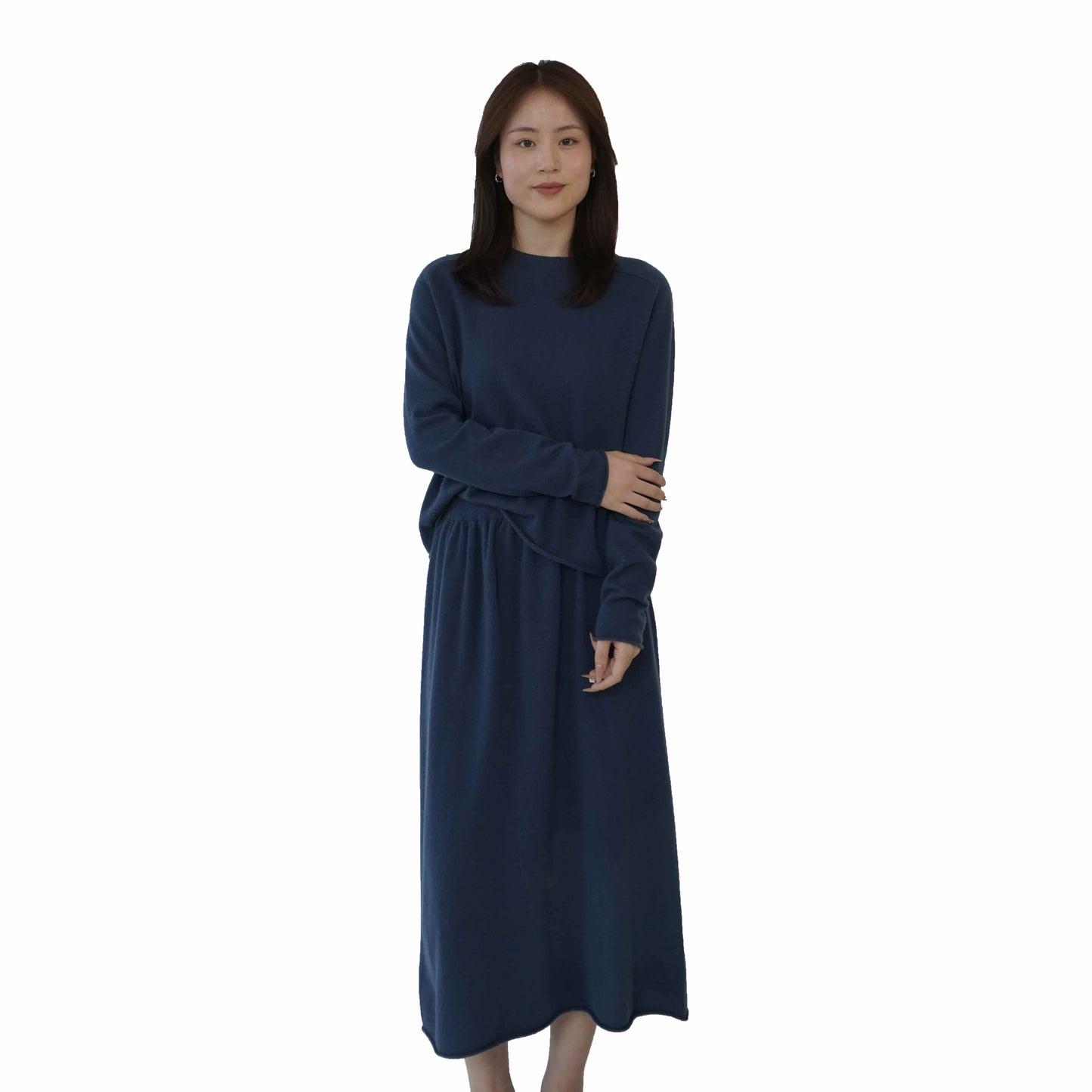 100% cashmere Exquisite, elegant and beautiful ladies' cashmere suit skirt
