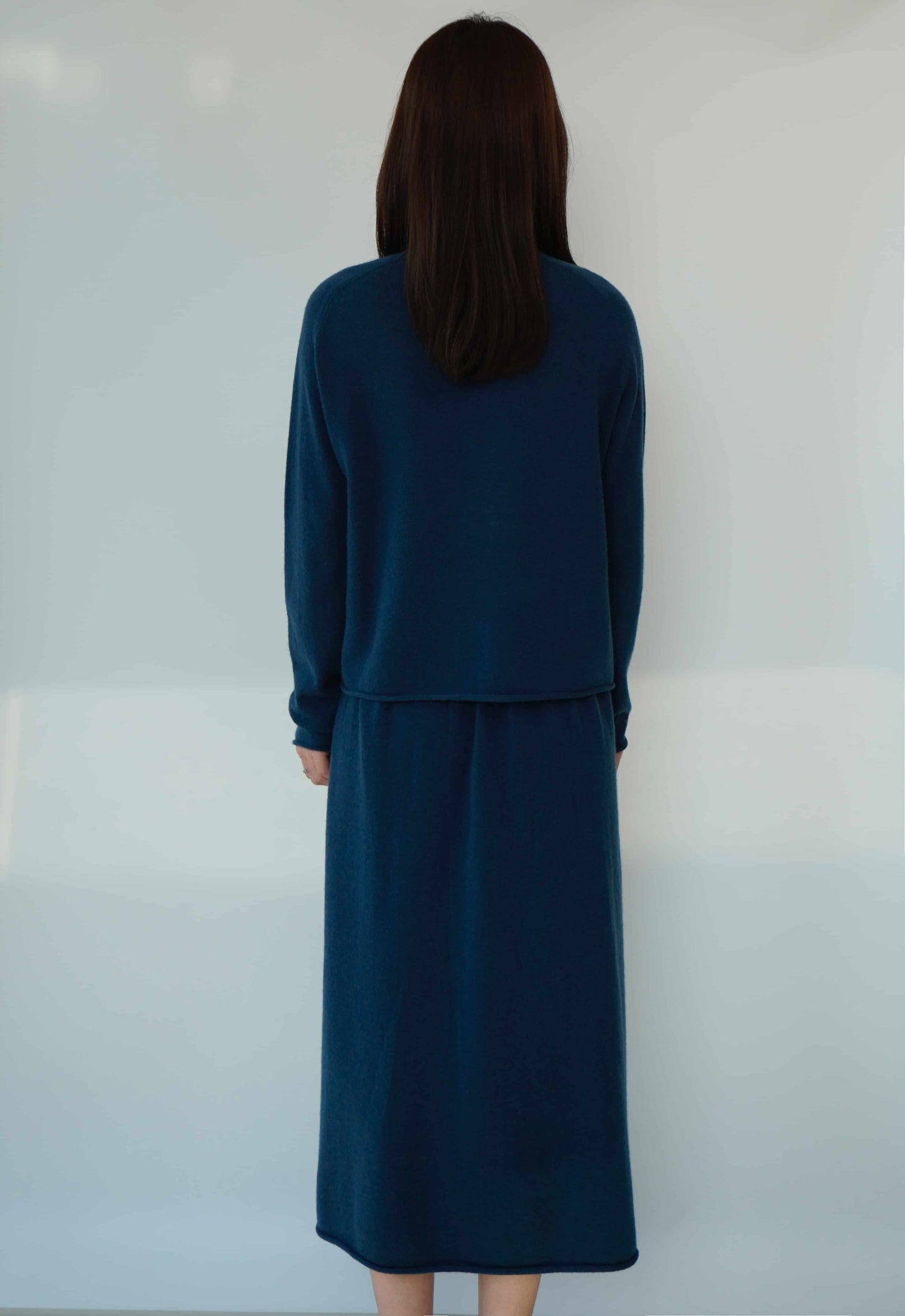 100% cashmere Exquisite, elegant and beautiful ladies' cashmere suit skirt